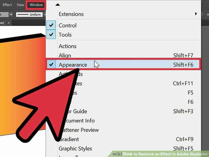Image intitulée Supprimer un Effet dans Adobe Illustrator à l